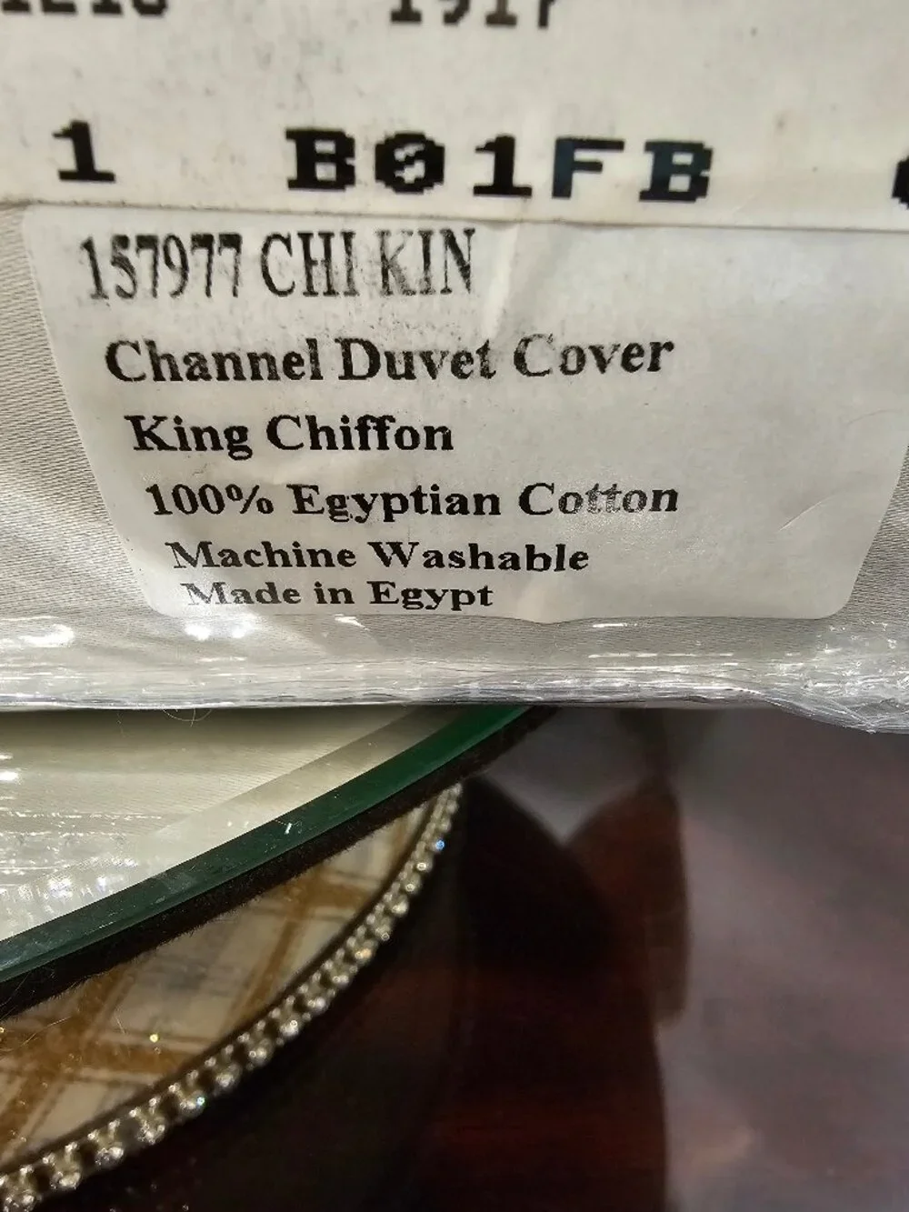 Frontgate Resort Collection™ Channeled Bedding,  King size Duvet, color Sage